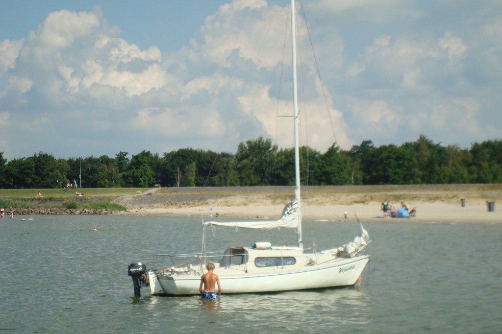 boot Wijdeblik strandje